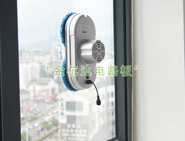 Automatic window cleaning machine